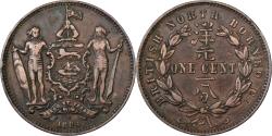 World Coins - British North Borneo, 1 Cent, 1884, Copper,