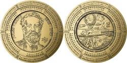 World Coins - France, Medal, Jules Verne, 2005, Bronze, Vautrin,