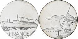 World Coins - France, Medal, Les Grands Transatlantiques, France, Copper-nickel, C. Gondard