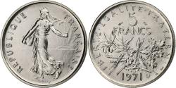 World Coins - Coin, France, Semeuse, 5 Francs, 1971, Paris, , Nickel Clad