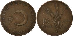 World Coins - Coin, Turkey, 10 Kurus, 1968