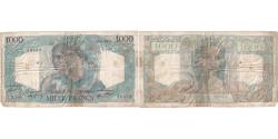 World Coins - France, 1000 Francs, Cérès et Mercure, 1945-04-26, Y.100, VF(20-25)