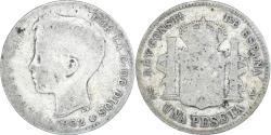 World Coins - Coin, Spain, Alfonso XIII, Peseta, 1902, Madrid, , Silver, KM:706