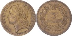 World Coins - Coin, France, Lavrillier, 5 Francs, 1946, Castelsarrasin,