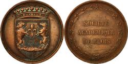 World Coins - France, Medal, Société Académique de Blois, Barre, , Copper