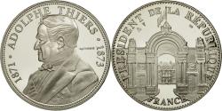 World Coins - France, Medal, Les Présidents de la République, Adolphe Thiers, Oudiné