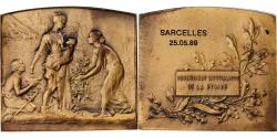 World Coins - France, Medal, Orphelinat Mutualiste de la police, Sarcelles, 1989, Bronze