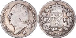 World Coins - Coin, France, Louis XVIII, Louis XVIII, 2 Francs, 1824, Rouen,