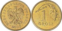 World Coins - Coin, Poland, Grosz, 2005