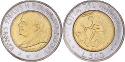 World Coins - Coin, VATICAN CITY, John Paul II, 500 Lire, 1995, Roma, , Bi-Metallic