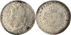 World Coins - Coin, France, Louis XV, Écu au bandeau, Ecu, 1744, Bordeaux, , Silver