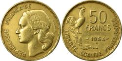 World Coins - Coin, France, Guiraud, 50 Francs, 1954, Beaumont - Le Roger,