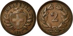 World Coins - Coin, Switzerland, 2 Rappen, 1897, Bern, , Bronze, KM:4.2