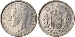 World Coins - Coin, Spain, Juan Carlos I, 10 Pesetas, 1983, Madrid, , Copper-nickel