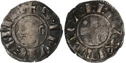 World Coins - Archbishopric of Vienne, Denier, ca. 1200-1250, Vienne, Billon,
