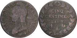 World Coins - Coin, France, Dupré, 5 Centimes, AN 7, Paris, , Copper, Gadoury:126