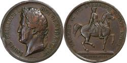 World Coins - France, Token, L'Armée au Duc d'Orléans Prince Royal, 1842, Copper,