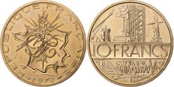 World Coins - France, 10 Francs, Mathieu, 1978, Paris, Tranche B, Nickel-brass,