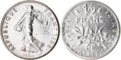 World Coins - Coin, France, Semeuse, 1/2 Franc, 1982, Paris, FDC, , Nickel, KM:931.1