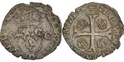 World Coins - Coin, France, Henri IV, Douzain, 1593, Lyon, , Billon, Sombart:4412