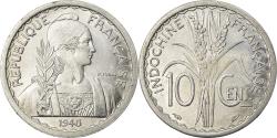 World Coins - Coin, FRENCH INDO-CHINA, 10 Cents, 1945, Paris, , Aluminum, KM:28.1