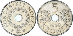 World Coins - Coin, Norway, 5 Kroner, 1999