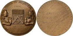 World Coins - France, Medal, Forges et Chantiers de la Méditerranée à la Seyne, 1959