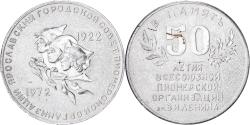World Coins - Russia, Medal, 50th Anniversary, 1972, Métal,