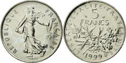 World Coins - Coin, France, Semeuse, 5 Francs, 1999, , Nickel Clad Copper-Nickel