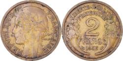 World Coins - Coin, France, Morlon, 2 Francs, 1936, , Aluminum-Bronze, KM:886