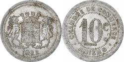 World Coins - France, Chambre de commerce d'Amiens, 10 Centimes, 1922, , Aluminium