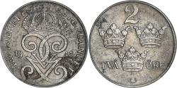 World Coins - Coin, Sweden, Gustaf V, 2 Öre, 1945, , Iron, KM:811