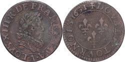 World Coins - Coin, France, Louis XIII, Double Tournois, 1631, Paris, , Copper