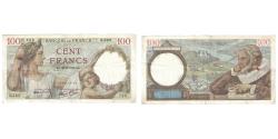 World Coins - France, 100 Francs, Sully, 1939, 1939-10-26, AU(50-53), Fayette:26.12, KM:94