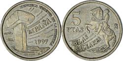 World Coins - Spain, 5 Pesetas, 1997