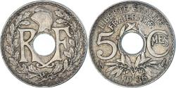 World Coins - Coin, France, 5 Centimes, 1936
