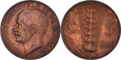 World Coins - Coin, Italy, Vittorio Emanuele III, 5 Centesimi, 1926, Rome, , Bronze