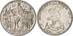 World Coins - German States, PRUSSIA, Wilhelm II, 2 Mark, 1913, Berlin, Silver, AU(50-53)