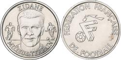 World Coins - France, Token, Équipe de France de Football, Zidane, Milieu de terrain, 1998