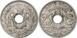 World Coins - France, 25 Centimes, Lindauer, 1915, Paris, Souligné, Nickel,