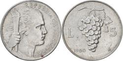 World Coins - Coin, Italy, 5 Lire, 1950, Rome, , Aluminum, KM:89