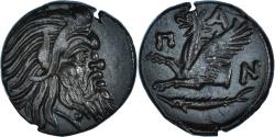 Ancient Coins - Coin, Cimmerian Bosporos, Pantikapaion, Bronze Æ, 325-310 BC,