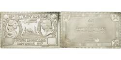 World Coins - France, Medal, Timbre, Légion Américaine, 90 Centimes, 1981, , Silver