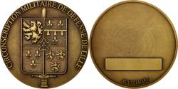 World Coins - France, Medal, Circonscription militaire de défense de Lille, Politics