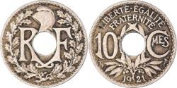 World Coins - France, 10 Centimes, 1921