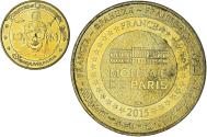 World Coins - France, Token, Touristic token, Pirates des Caraïbes, Arts & Culture, 2015