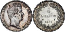 World Coins - Coin, France, Louis-Philippe, 5 Francs, 1831, Lille, , Silver