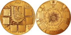 World Coins - France, Medal, Calendrier, Musée de Bavière, Munich, 1980, Javaudin,