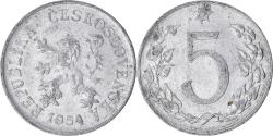 World Coins - Coin, Czechoslovakia, 5 Haleru, 1954