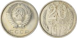 World Coins - Coin, Russia, 20 Kopeks, 1978
